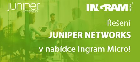 Juniper Networks nově v portfoliu Ingram Micro