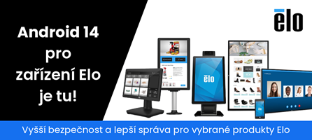   Aktualizujte svá Elo zařízení na Android 14