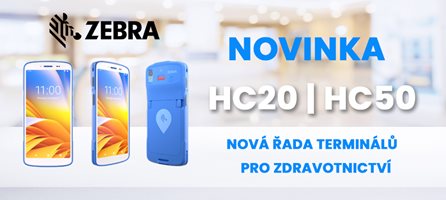 Novinka: Mobilní terminály Zebra HC20/HC50