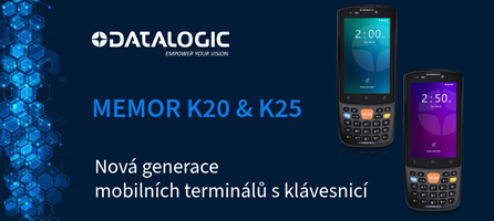 Novinka: Datalogic Memor K20 & K25