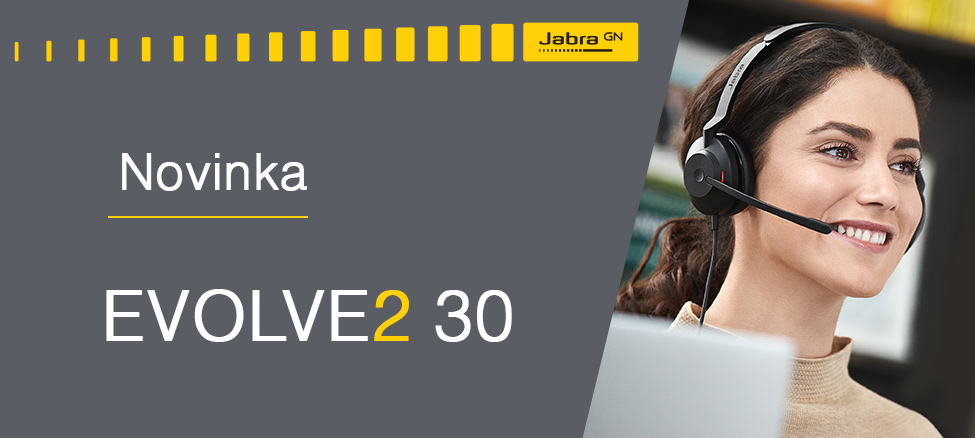 Novinka: Jabra Evolve2 30