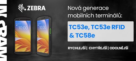 Novinka: Zebra TC53e, TC53e RFID a TC58e