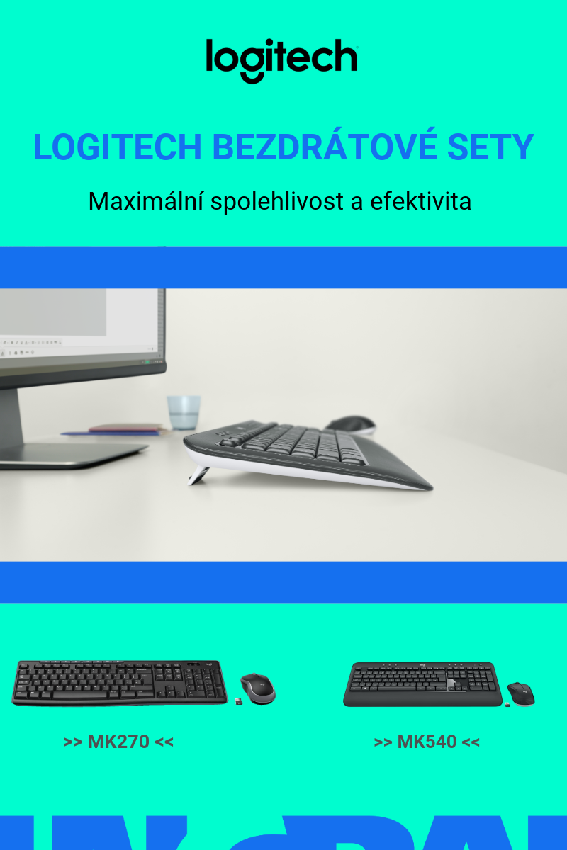 Logitech bezdratove sety