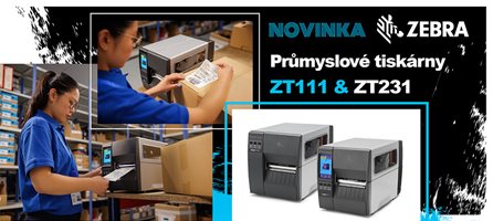 Nové průmyslové tiskárny Zebra ZT111 a ZT231