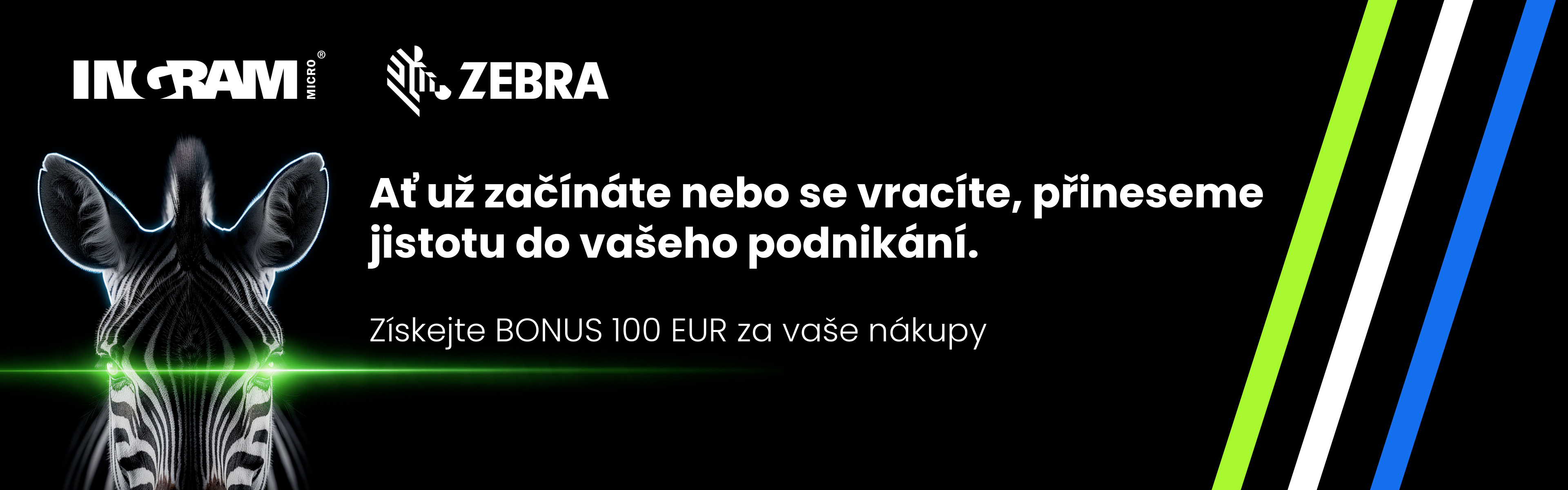Zebra a Ingram partnerstvi