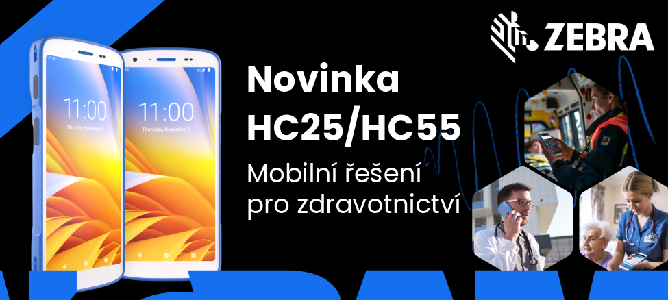 Novinka: Zebra HC25/HC55