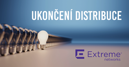 Extreme Networks: ukončení distribuce