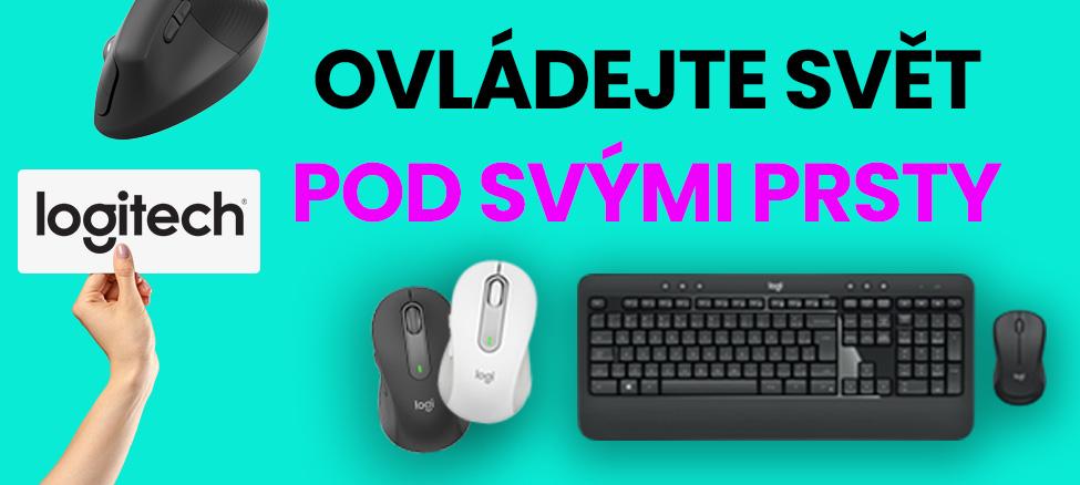 Logitech | Ovládejte svět pod svými prsty!