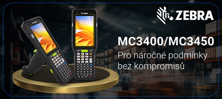 Novinka: Zebra MC3400/MC3450