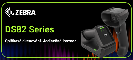 Novinka: ruční skener Zebra DS82
