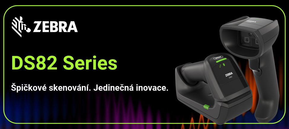 Novinka: ruční skener Zebra DS82