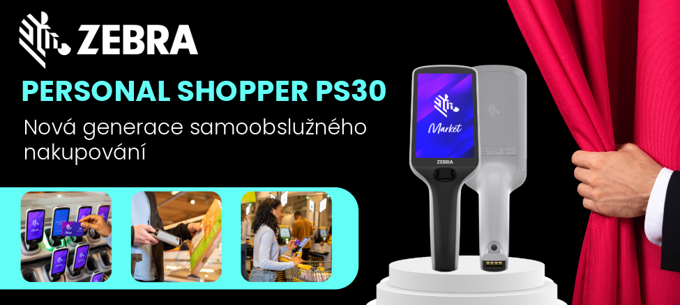 Novinka: Zebra PS30 Personal Shopper