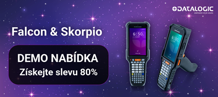Datalogic: Demo nabídka Falcon & Skorpio