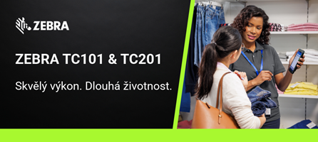 Novinka: Zebra TC101 & TC201